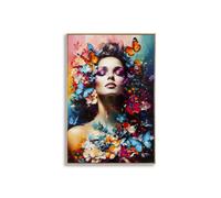 Tableau Peinture "Marty I" 62x92cm Multicolore