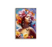 Tableau Peinture "Marty II" 62x92cm Multicolore