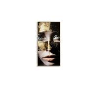 Tableau Peinture "Nairobi II" 52x102cm Multicolore