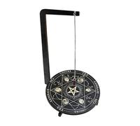 Tableau pendule pour divination - Oui Non Pendule Question Board - Fournitures rituelles de sorcière métaphysique pour la méditation, l'énergie, le travail spirituel, nettoyage spirituel