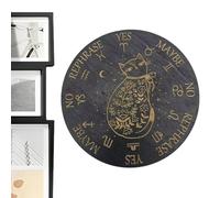 Tableau pendule pour divination, panneau pendule sept étoiles | Tableau de divination en bois Panneau pendule sept étoiles | Tableau de message de décoration de la maison