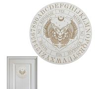 Tableau pendule pour divination, planche de pendule sept étoiles | Tableau de divination Plateau pendule en bois pour radiesthésie | Décoration métaphysique de la maison de l' pour le
