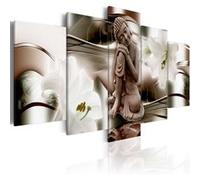 Tableau Pensive Buddha-Taille L 200 x H 100 cm