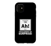 Tableau périodique Amusant Ah The Element of Surprise (Dark) Coque pour iPhone 11
