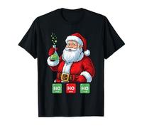Tableau périodique de Chimie Scientifique du Père Noël T-Shirt