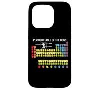 Tableau périodique des Chiens Chimie drôle Chiot Science Chien Coque pour iPhone 15 Pro