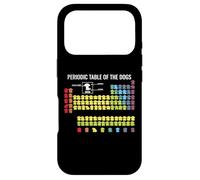 Tableau périodique des Chiens Chimie drôle Chiot Science Chien Coque pour iPhone 17 Pro