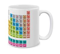Tableau Périodique Des Éléments Blancs Tasse Porcelaine Tasses Drôle Tasse À Café 330Ml Pour Lait Homme Famille