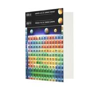 Tableau périodique des éléments imprimé cartes de remerciement avec enveloppes - Notes de remerciement vierges - Ensemble de papeterie parfait pour toutes les occasions