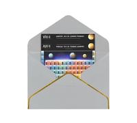 Tableau périodique des éléments imprimé cartes de remerciement avec enveloppes - Notes de remerciement vierges - Ensemble de papeterie parfait pour toutes les occasions