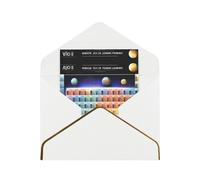 Tableau périodique des éléments imprimé cartes de remerciement avec enveloppes - Notes de remerciement vierges - Ensemble de papeterie parfait pour toutes les occasions
