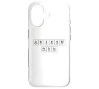Tableau périodique des éléments Mots croisés Cruciverbalist Coque pour iPhone 17