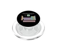 Tableau périodique des éléments Professeur de Sciences de Chimie PopSockets PopGrip pour MagSafe