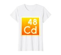 Tableau périodique des éléments Vraiment comme Le Cadmium T-Shirt Graphique avec Valeur