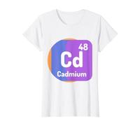 Tableau périodique des éléments Vraiment comme Le Cadmium T-Shirt Graphique avec Valeur