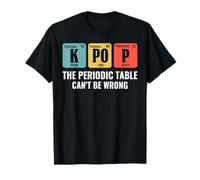 Tableau périodique drôle Kpop Culture Coréenne Musique Pop Lovers T-Shirt