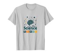 Tableau périodique Humour Trust Me I'm A Science Teacher T-Shirt, Homme, Argent, 3XL