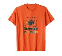 Tableau périodique Humour Trust Me I'm A Science Teacher T-Shirt, Homme, Orange, L