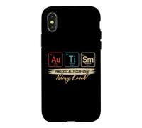 Tableau périodique pour la Sensibilisation à l'Autisme et à la Chimie Coque pour iPhone X/XS