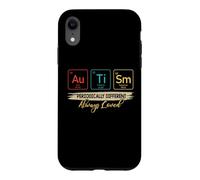 Tableau périodique pour la Sensibilisation à l'Autisme et à la Chimie Coque pour iPhone XR