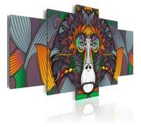 Tableau Philosopher of the Jungle-Taille L 200 x H 100 cm Imprimé G