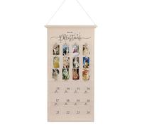 Tableau photo pour photos - Calendrier de l'Avent de poche avec clips, tableau mémoire, pour dortoir, chambre à coucher, bureau, école, maison, collège, salle de classe