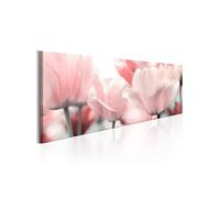 Tableau Pink Tulips-Taille L 150 x H 50 cm