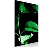 Tableau - Plant in Black (1 Part) Vertical - 40x60 Artgeist (7710)