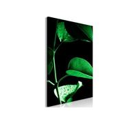 Tableau - Plant in Black (1 Part) Vertical - 80x120 (7712)