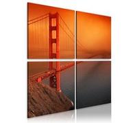 Tableau - Pont du Golden Gate: San Francisco - 40x40 Artgeist (8414) G