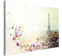 Tableau - Postcards from Paris (1 Part) Wide - 120x80 Artgeist (7810)