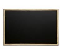 Tableau pour craie - MAUL - 60 x 90 cm - Bois naturel - Effaçable à sec - Léger et portable