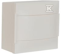 Tableau PRACTIBOX S 1x8 porte blanche 134208