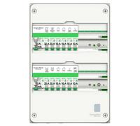 Tableau pré-équipé - Logement type T3/T4 - 2 rangées - 13 modules - XE - Resi9 - R9HPNFC15127P - Schneider