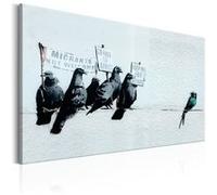 Tableau - Protesting Birds by Banksy - 120x80 (7875)