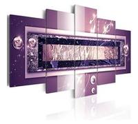 Tableau Purple cascade-Taille L 100 x H 50 cm Imprimé G