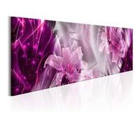Tableau Purple Flames-Taille L 120 x H 40 cm Imprimé G