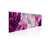 Tableau Purple Flames-Taille L 135 x H 45 cm Imprimé G