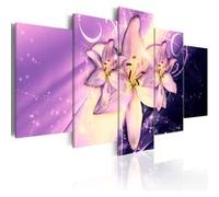 Tableau Purple Galaxy-Taille L 100 x H 50 cm Imprimé