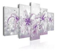 Tableau Purple Graces-Taille L 200 x H 100 cm