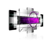 Tableau Purple Rim-Taille L 200 x H 100 cm Imprimé G