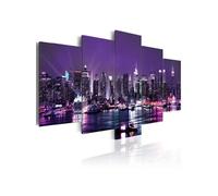 Tableau Purple Sky-Taille L 200 x H 100 cm