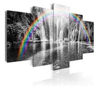 Tableau Rainbow on grays-Taille L 100 x H 50 cm Imprimé G