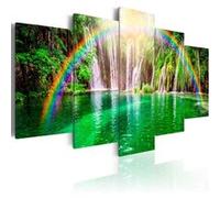 Tableau Rainbow time II-Taille L 100 x H 50 cm Imprimé G