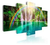 Tableau Rainbow time-Taille L 100 x H 50 cm Imprimé G