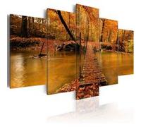 Tableau Redness of autumn-Taille L 100 x H 50 cm Imprimé G