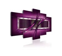 Tableau Rhythm of purple-Taille L 200 x H 100 cm