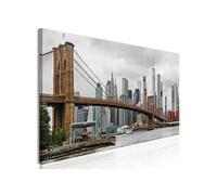 Tableau - Road to Manhattan (1 Part) Narrow Colourful - 120x40 (8266)