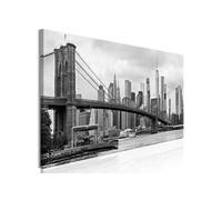 Tableau - Road to Manhattan (1 Part) Narrow Black and White - 150x50 (8264)