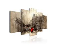 Tableau Romantic Stroll-Taille L 100 x H 50 cm Imprimé G